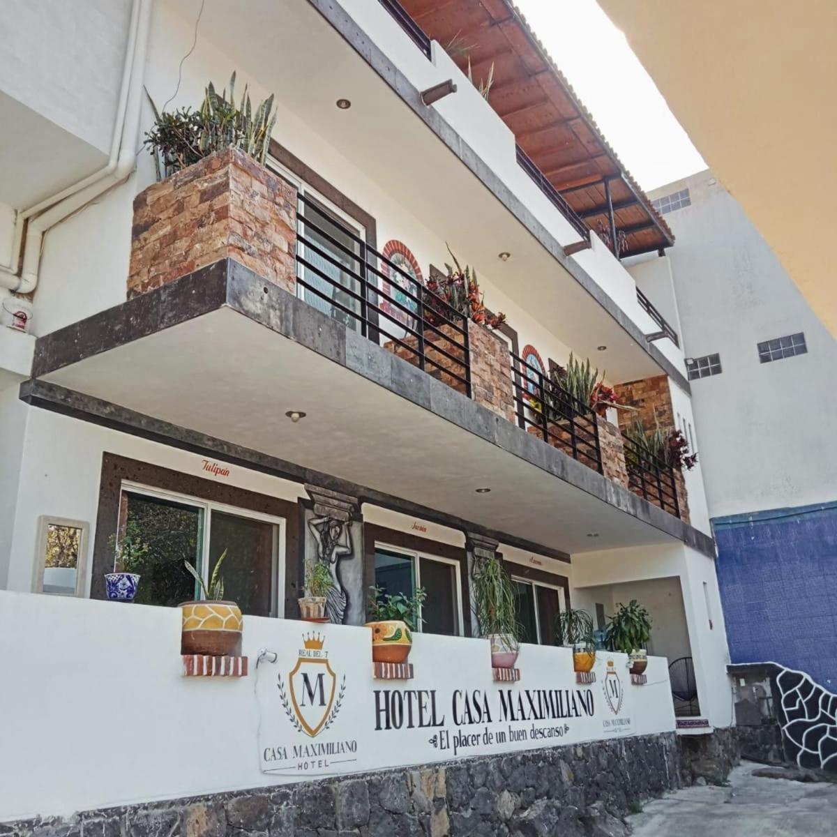 Hotel Casa Maximiliano Tepoztlan Exterior photo
